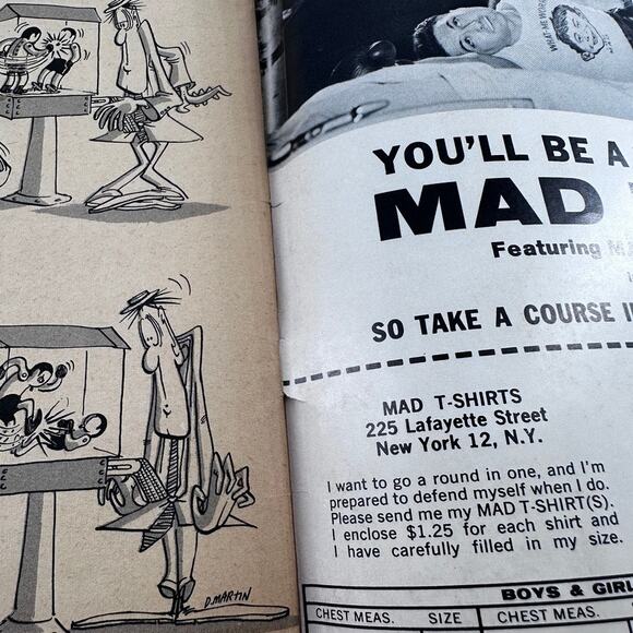 Mad Magazine #41 - September 1958 - Ernie Kovacs Henry Morgan VG - Picture 5 of 8